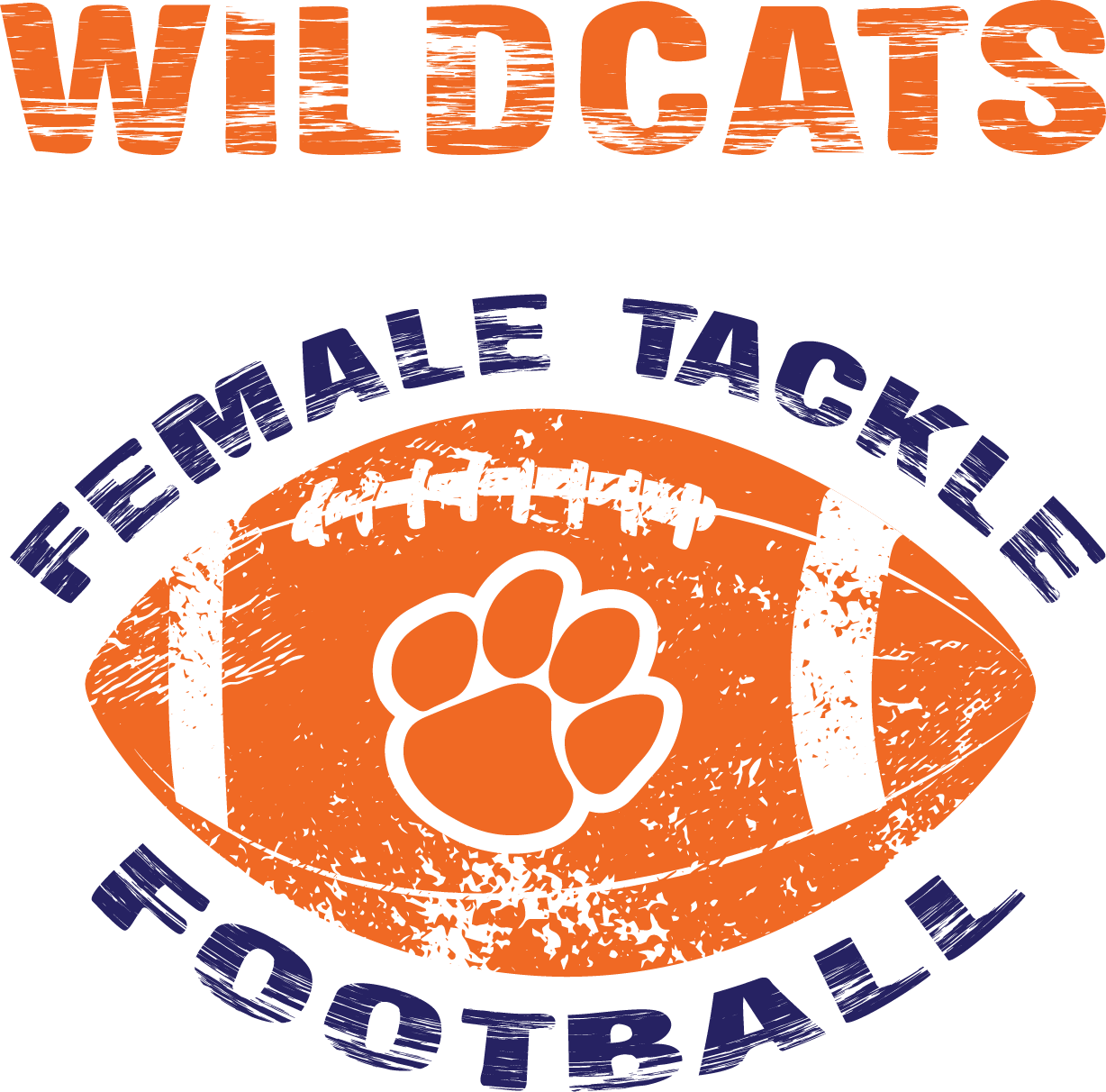 U17 femail wildcats_logo_blue text